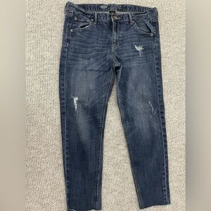 Mossimo Skinny Boyfriend Distressed Women's Jeans size 10
